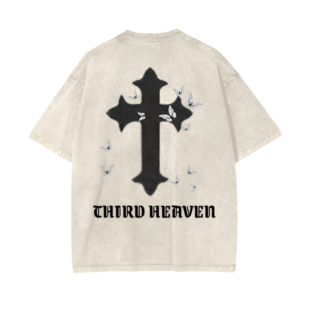 Acid Wash Logo Tee