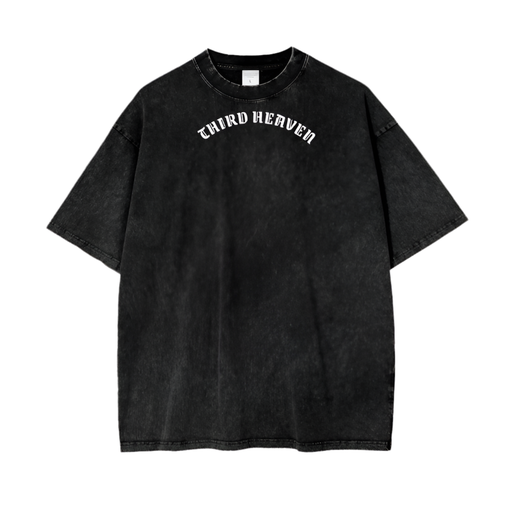 Acid Wash Logo Tee