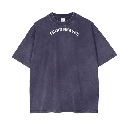 Acid Wash Logo Tee