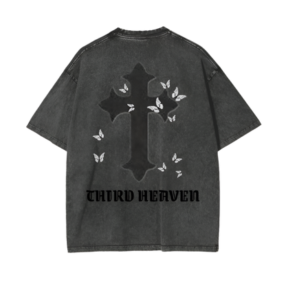 Acid Wash Logo Tee