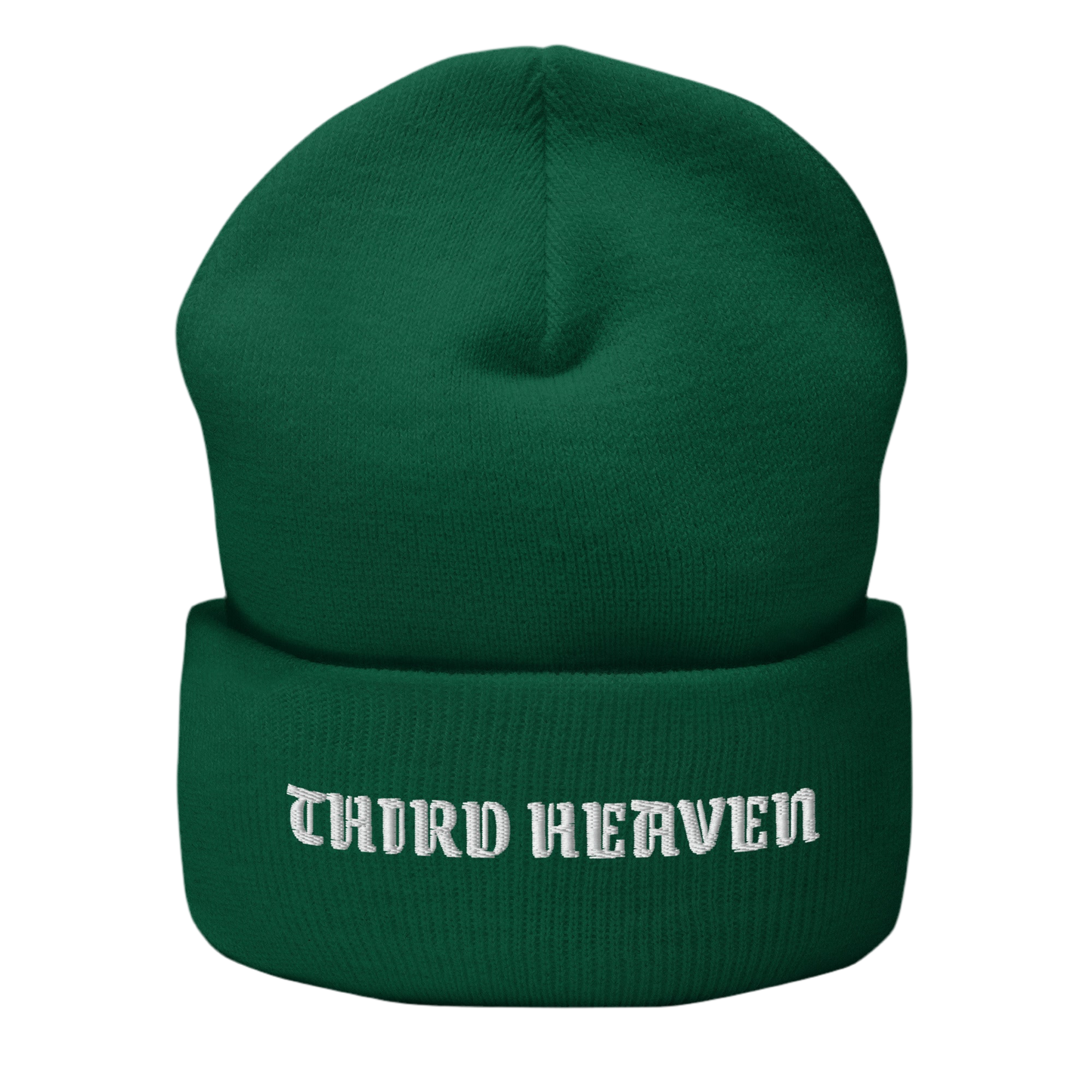 Embroidered Cuffed Beanie