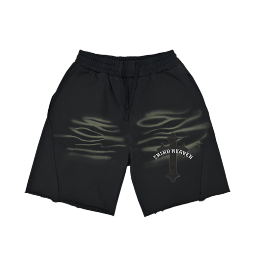 Heavyweight Washed Logo Shorts