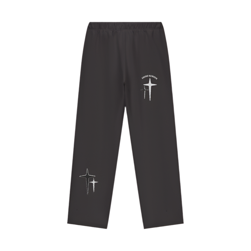 100% Cotton Straight Leg Sweatpants