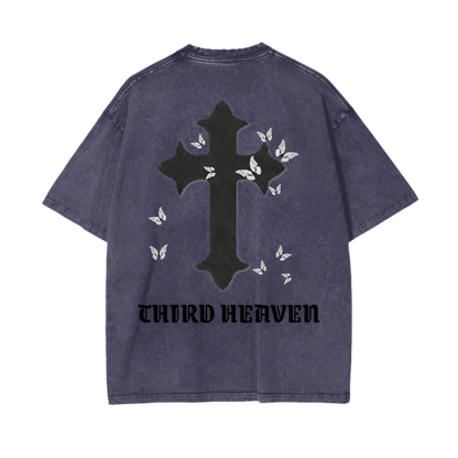 Acid Wash Logo Tee