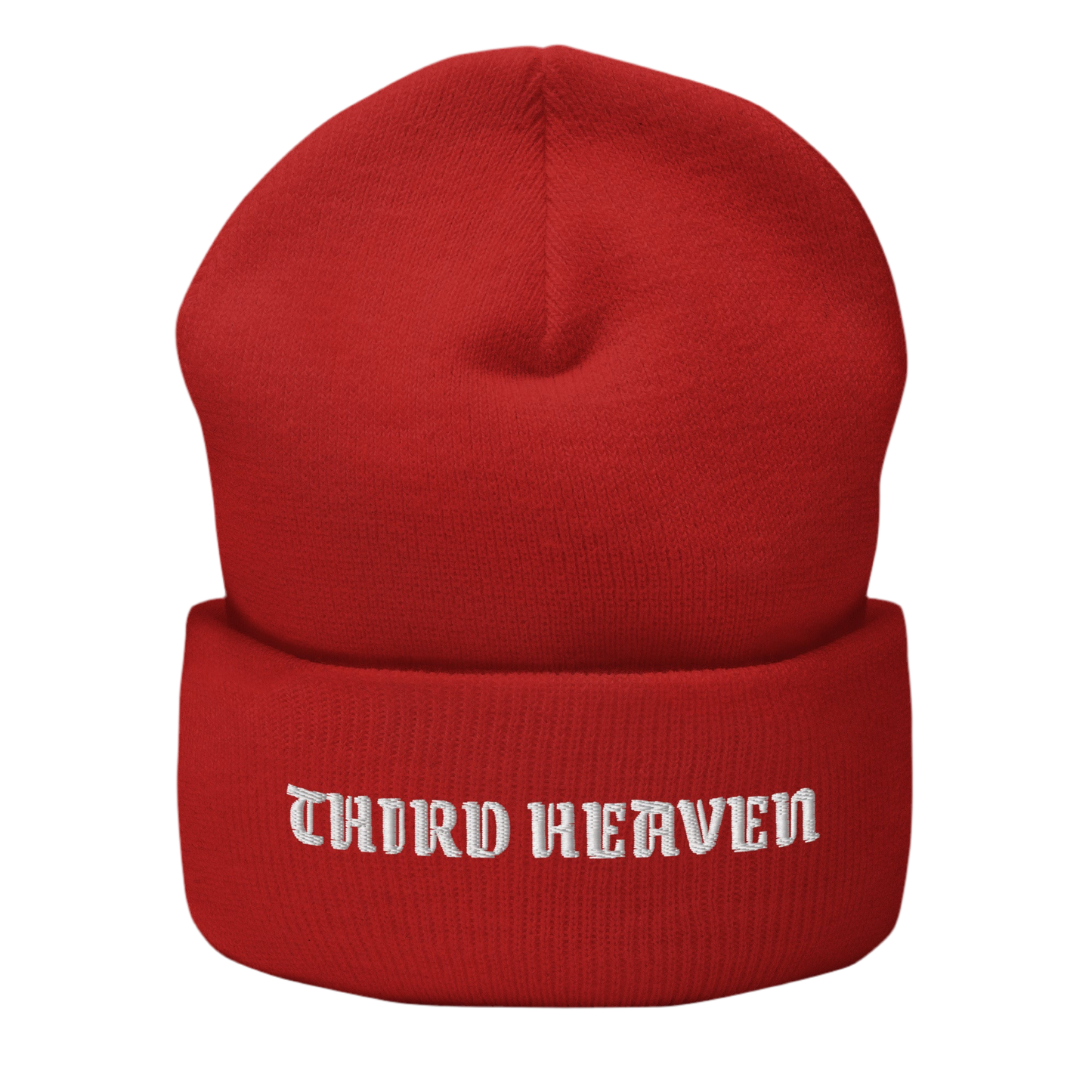 Embroidered Cuffed Beanie
