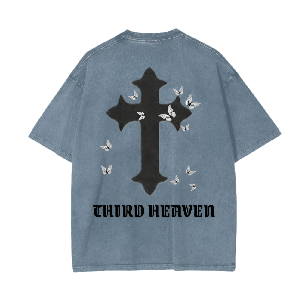 Acid Wash Logo Tee