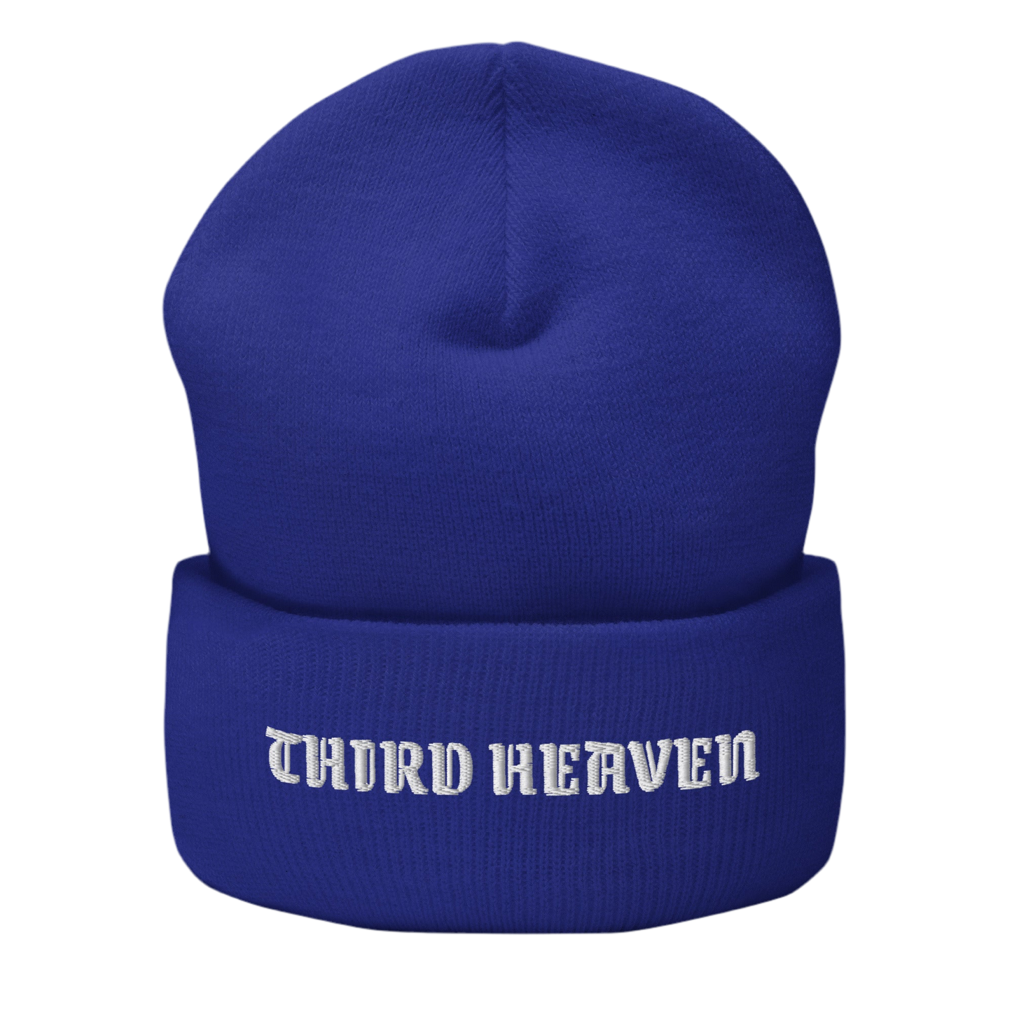 Embroidered Cuffed Beanie