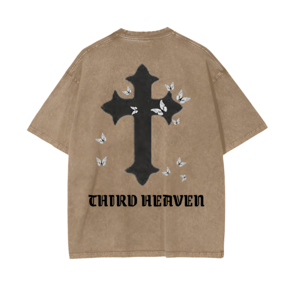 Acid Wash Logo Tee