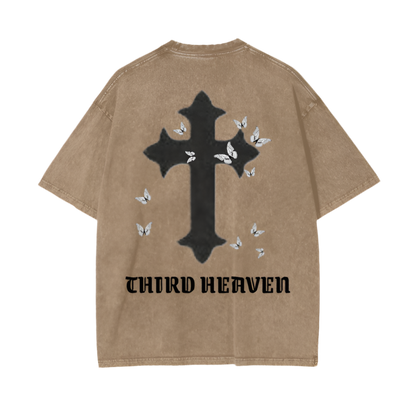 Acid Wash Logo Tee