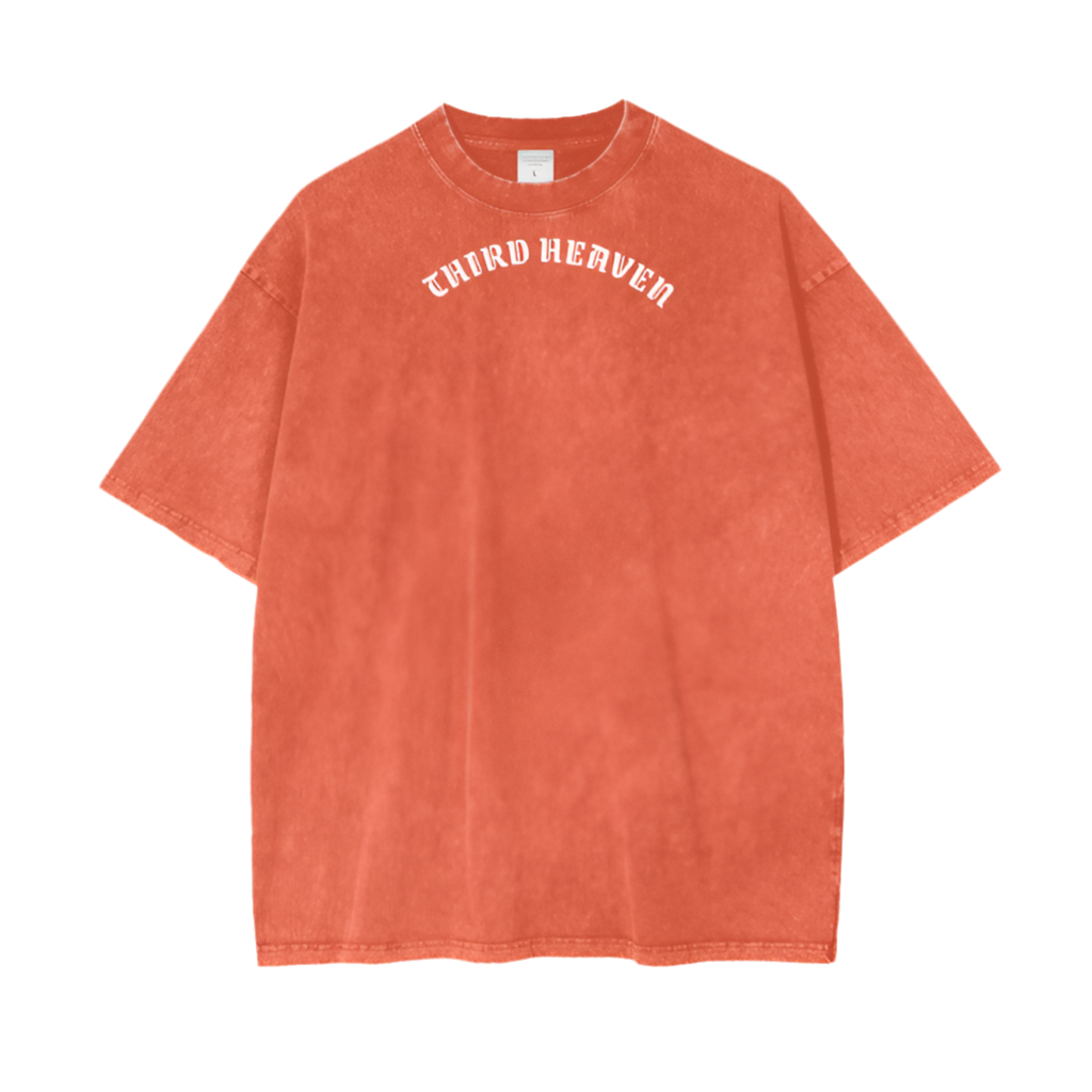 Acid Wash Logo Tee