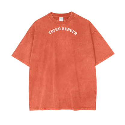 Acid Wash Logo Tee