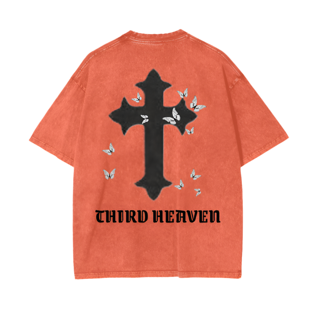 Acid Wash Logo Tee
