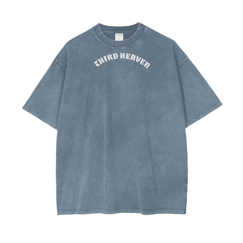 Acid Wash Logo Tee