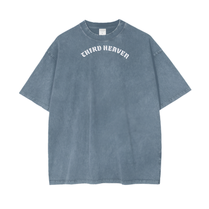 Acid Wash Logo Tee