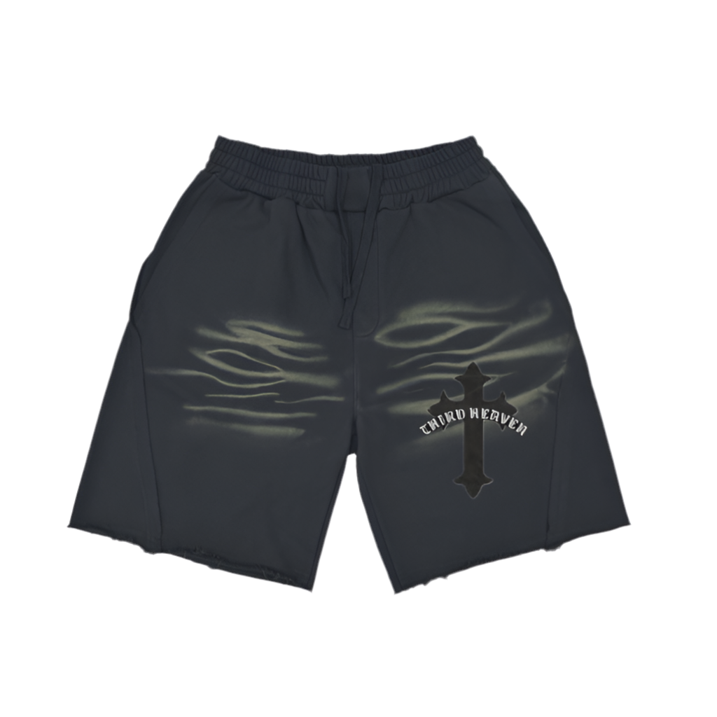 Heavyweight Washed Logo Shorts