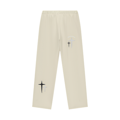 100% Cotton Straight Leg Sweatpants
