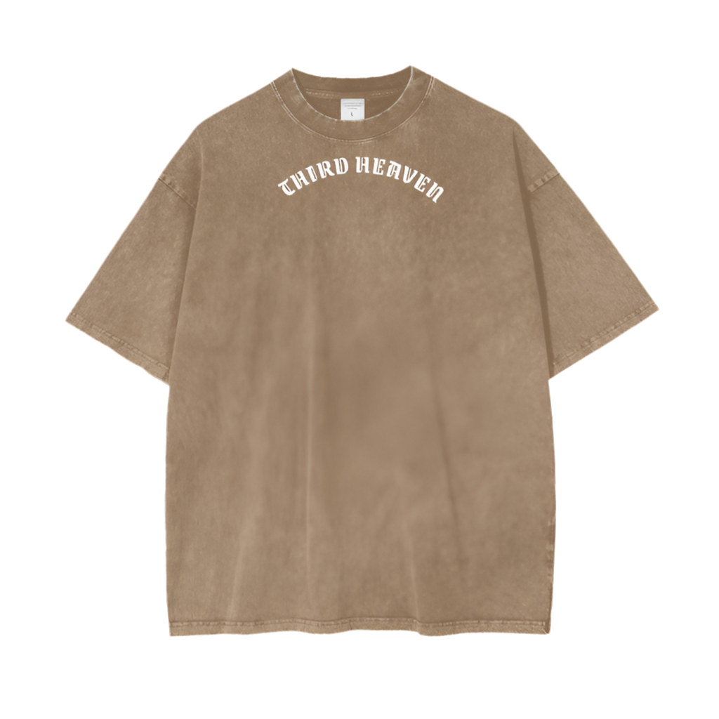 Acid Wash Logo Tee