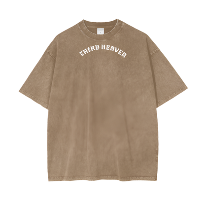 Acid Wash Logo Tee
