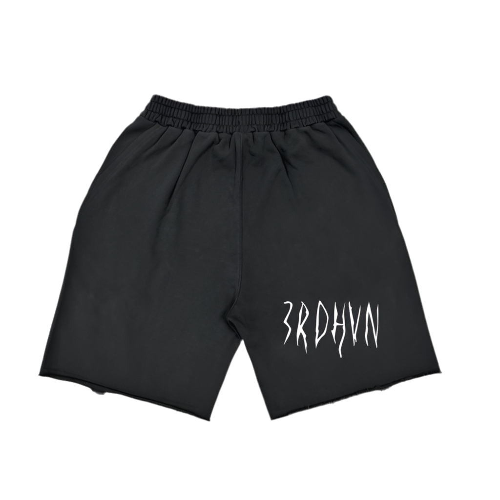 Heavyweight Washed Logo Shorts