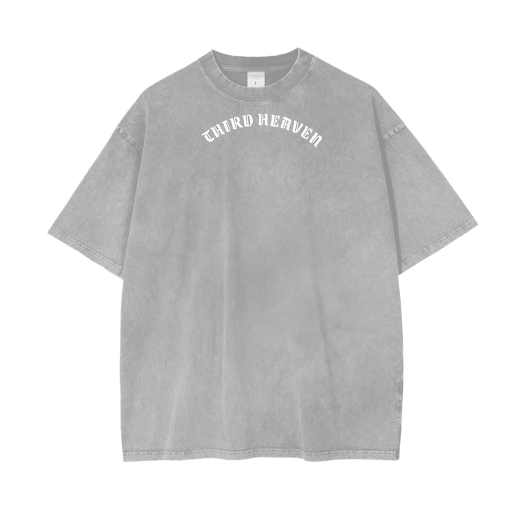 Acid Wash Logo Tee