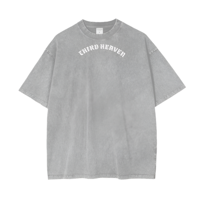 Acid Wash Logo Tee