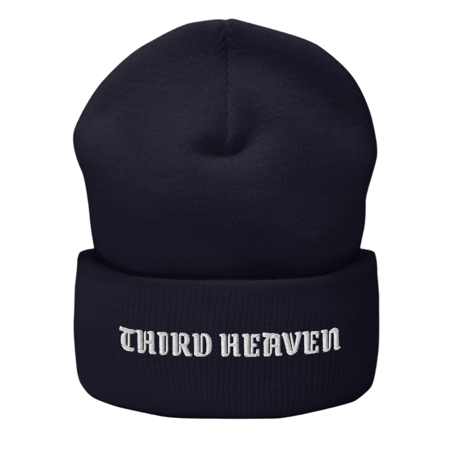 Embroidered Cuffed Beanie