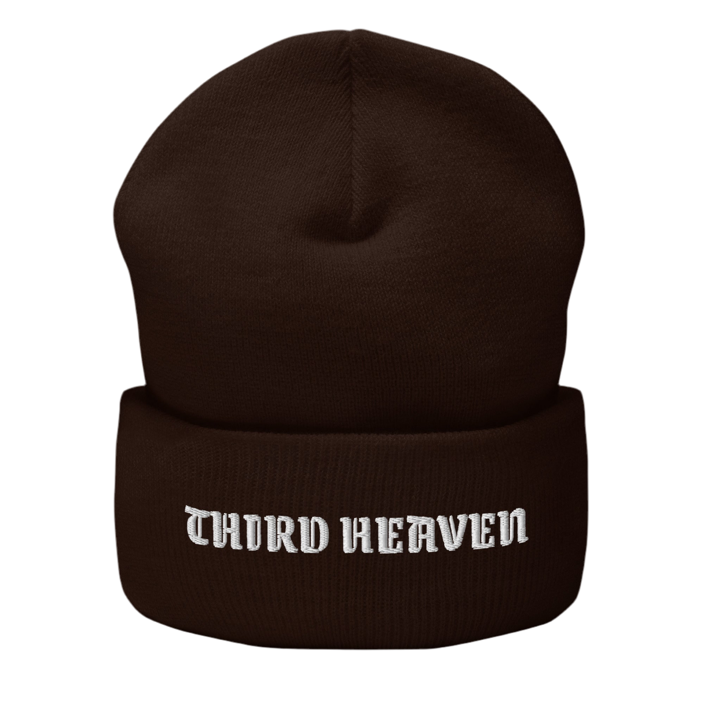 Embroidered Cuffed Beanie
