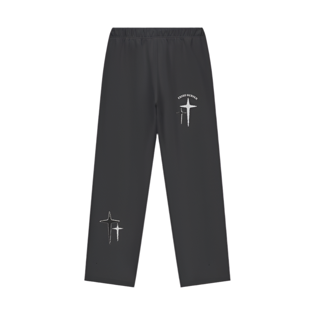 100% Cotton Straight Leg Sweatpants