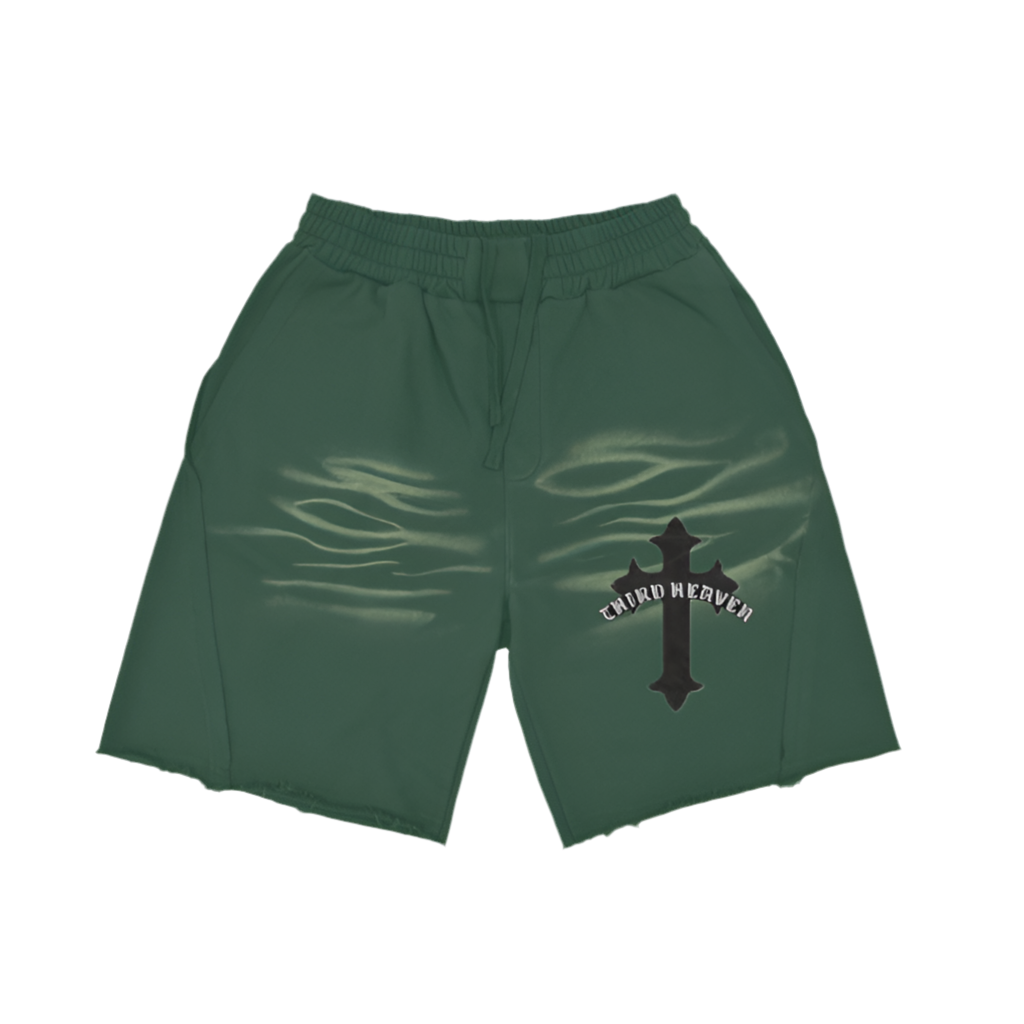 Heavyweight Washed Logo Shorts