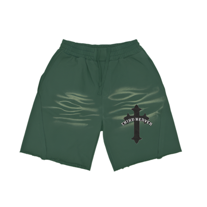 Heavyweight Washed Logo Shorts