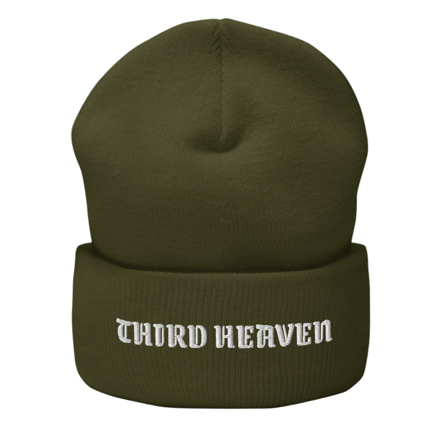 Embroidered Cuffed Beanie
