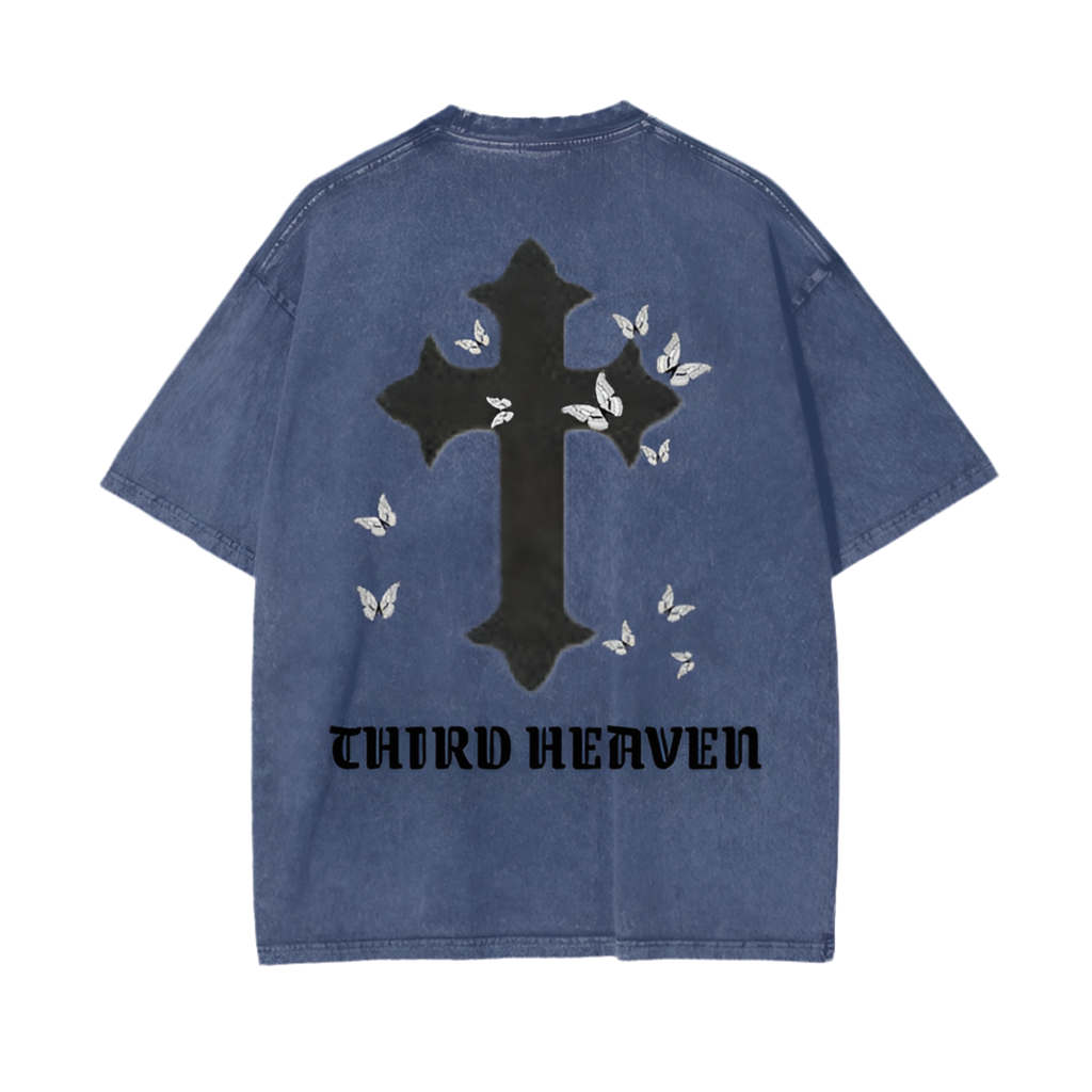 Acid Wash Logo Tee