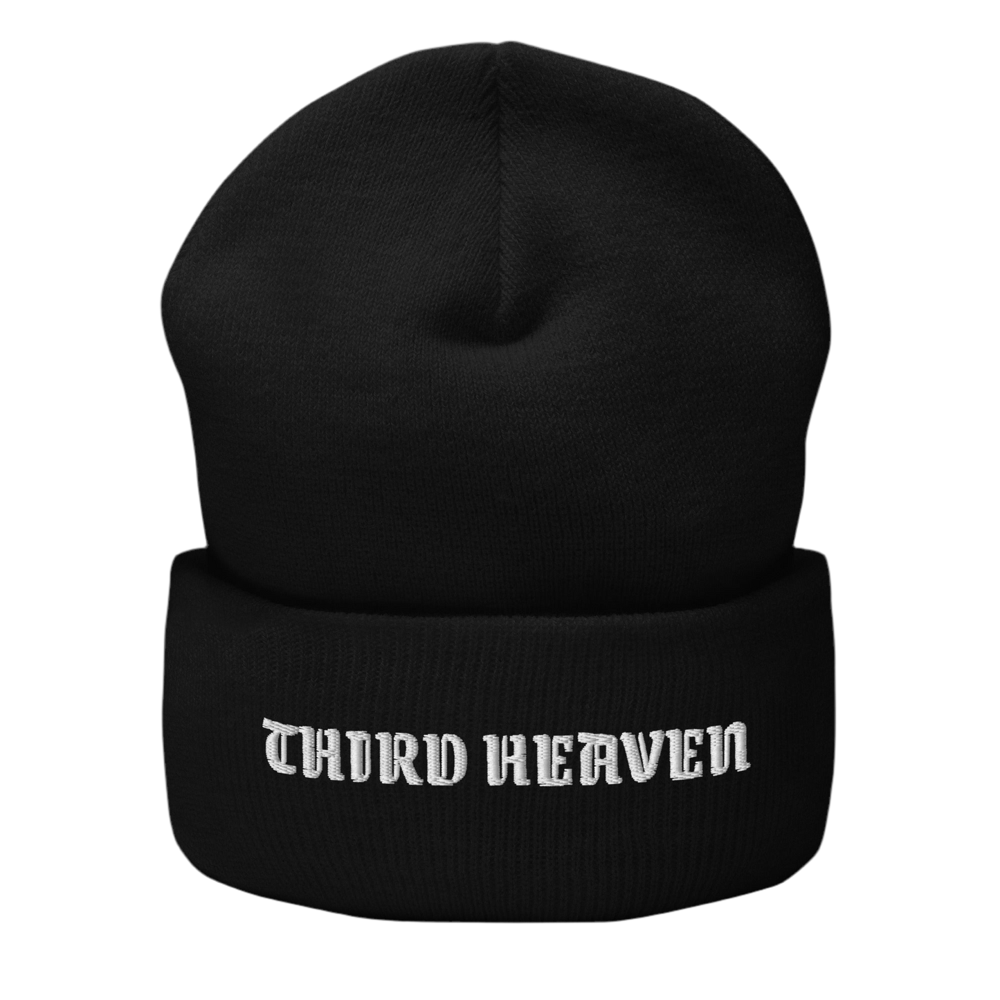 Embroidered Cuffed Beanie