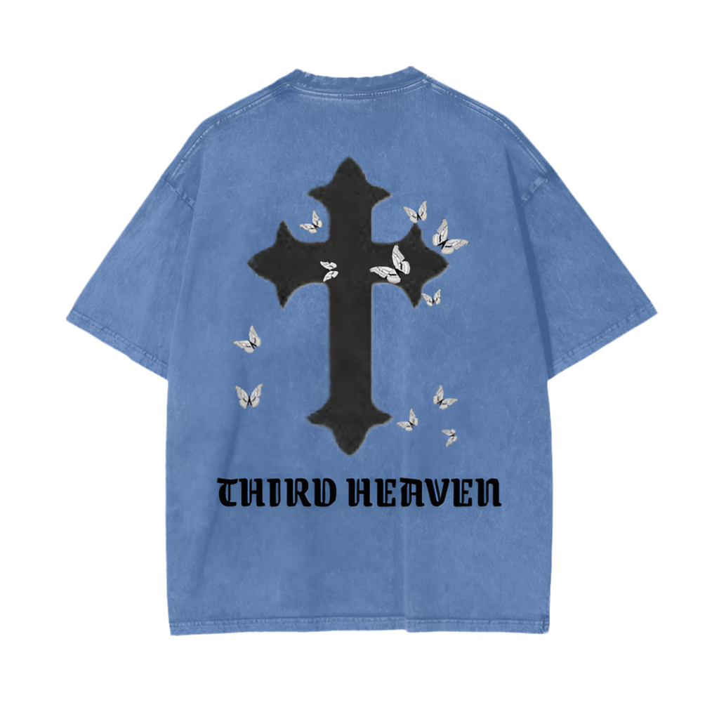 Acid Wash Logo Tee