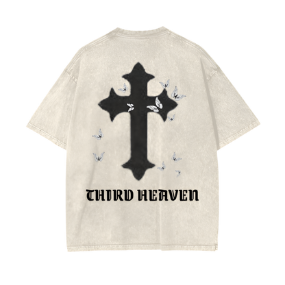 Acid Wash Logo Tee