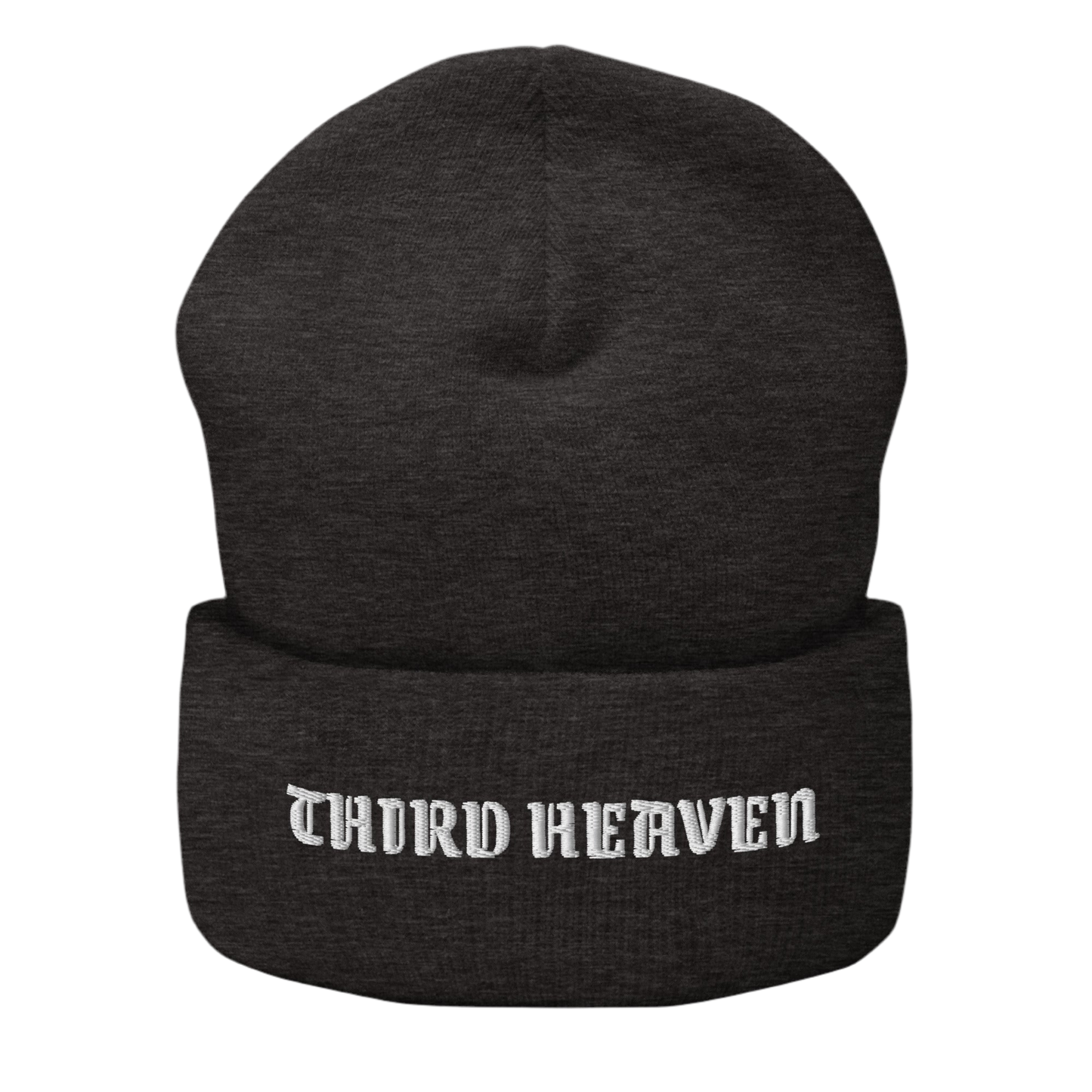 Embroidered Cuffed Beanie