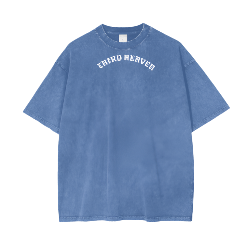 Acid Wash Logo Tee