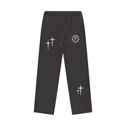 100% Cotton Straight Leg Sweatpants