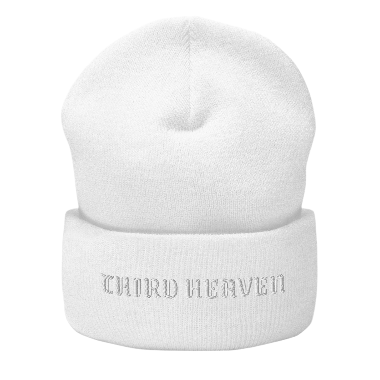Embroidered Cuffed Beanie