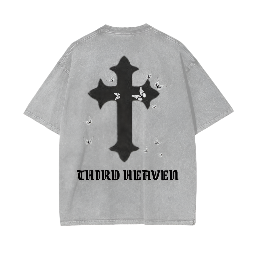 Acid Wash Logo Tee