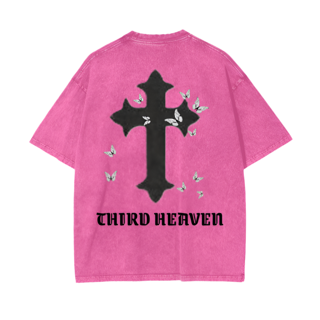 Acid Wash Logo Tee